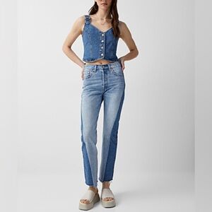 Levi’s 501 Two Tone High Rise Jeans